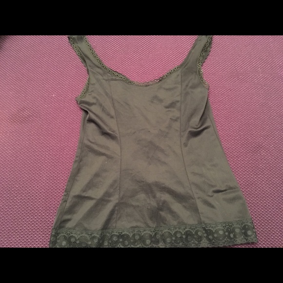 NWOT Never worn black shear lace lingerie tank top - Picture 4 of 6